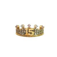 14K Yellow Gold Quinceañera Ring w/ CZ