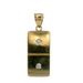 10K Yellow Gold Domino Charm