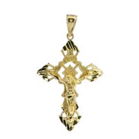  10K Yellow Gold Cross Charm