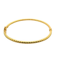 14K Gold Bangle