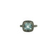  14K Gold & Blue Stone Ring