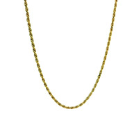  14K Gold Solid Rope Chain