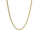  14K Gold Solid Rope Chain