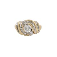 14K Gold & Diamond Fashion Ring