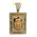  10K Gold & Diamond Egyptian Pendant