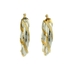  14KT Two Tone Hoops