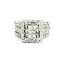  14K Gold & Diamond Bridal Ring