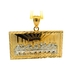  10K Gold Last Supper Pendant