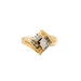  14K Gold Diamond Cluster Ring