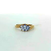  10K Gold & Tanzanite Ring