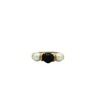  10K Gold & Pearl Ring