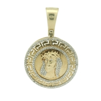  10K Gold Religious Pendant