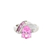  10K Gold Pink Stone Ring