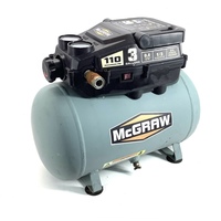 McGraw 57572 3-Gallon 110 PSI Air Compressor